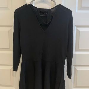 Lane Bryant black blouse